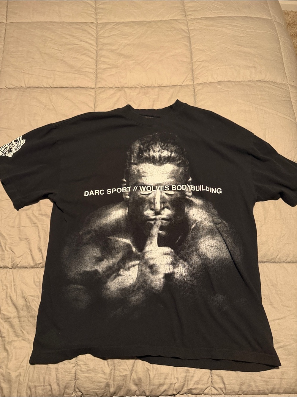 Darc Sport Dorian Yates Black Short-Sleeve Bodybuilding Graphic Tee